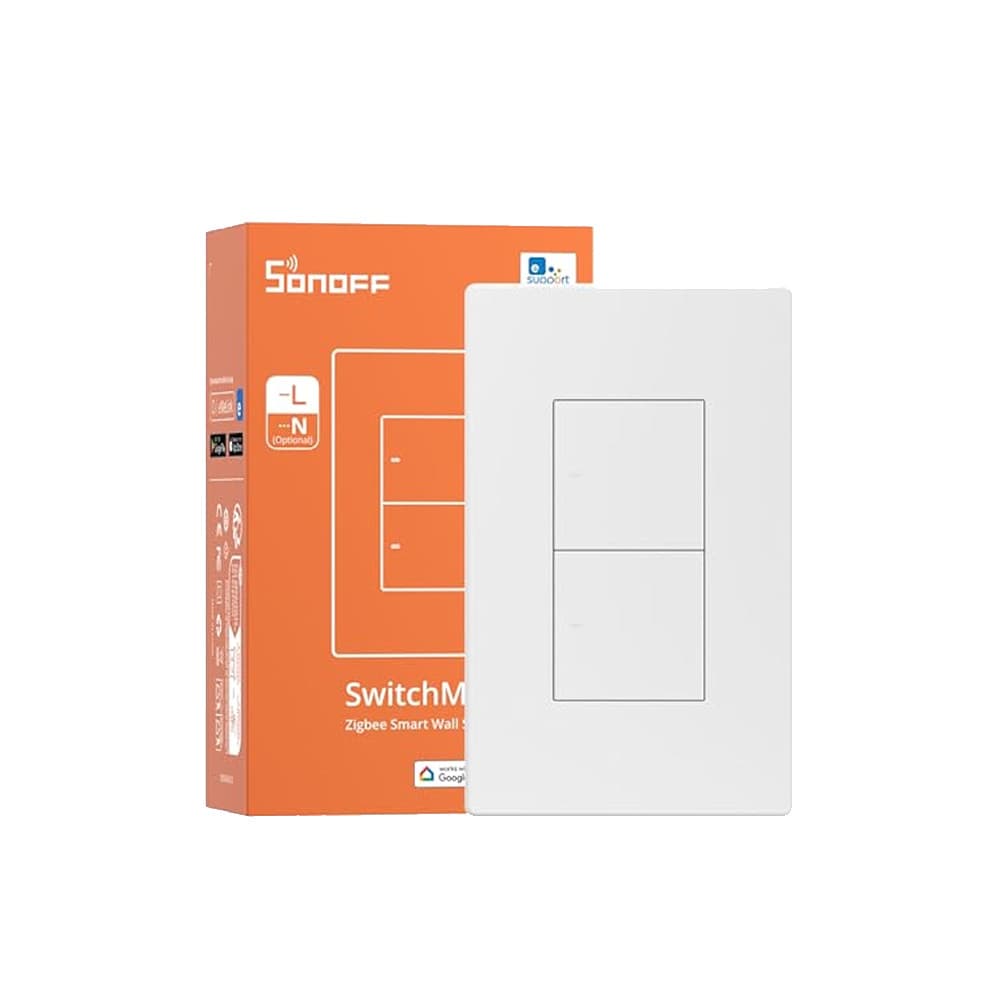Sonoff Zbm5-2c-120w Interruptor Zigbee 3.0 Neutro Opcional