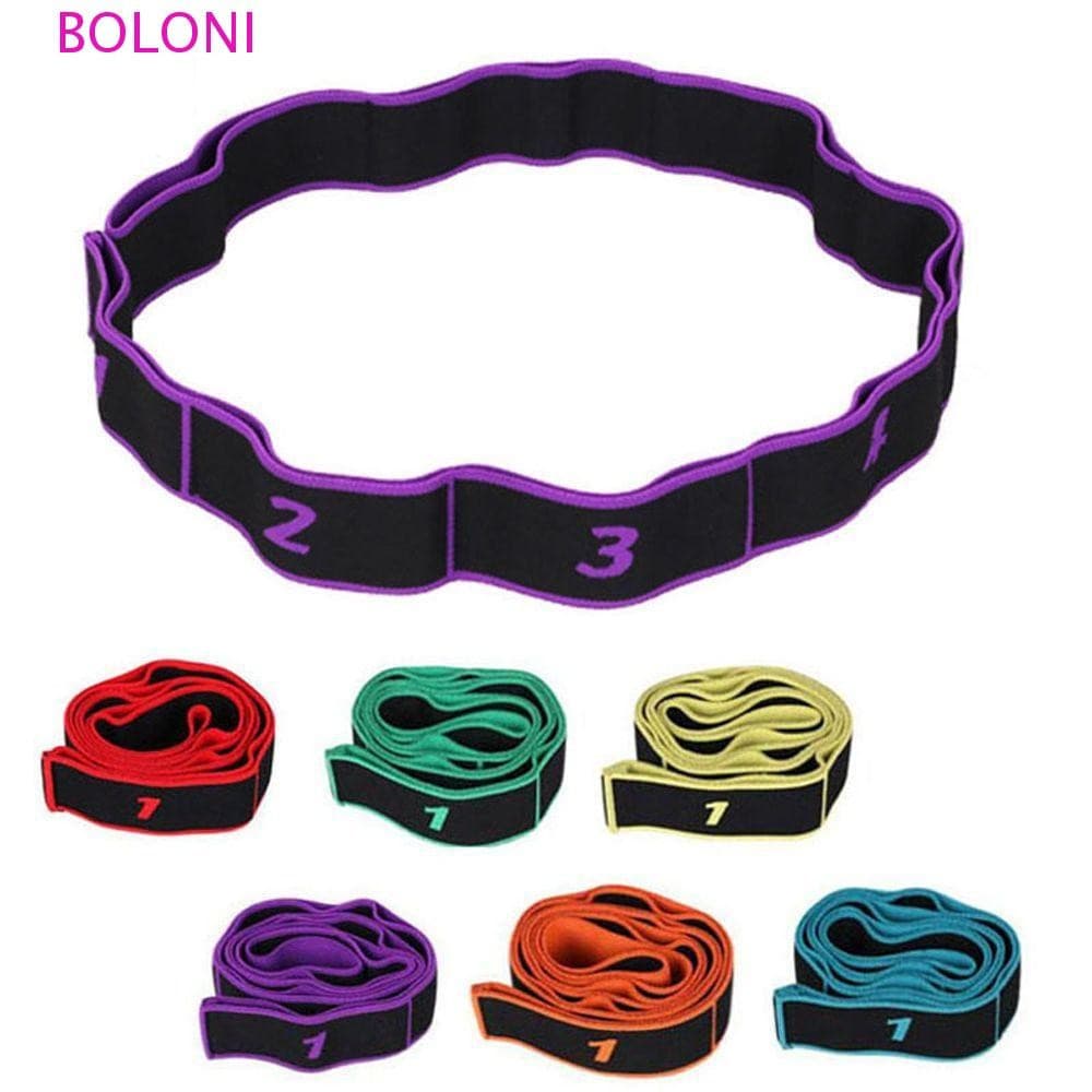 BOLONI Elástico Banda Treinamento De Exercícios Elásticos Equipamentos De Fitness Esportes Pilates Tensão Faixas De Resi