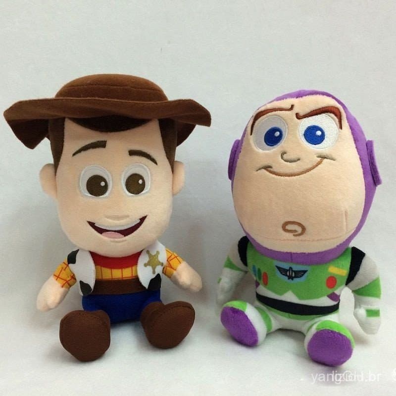 Disney Toy Story, Brinquedo de Pelúcia Macio Woody Buzz Lightyear
