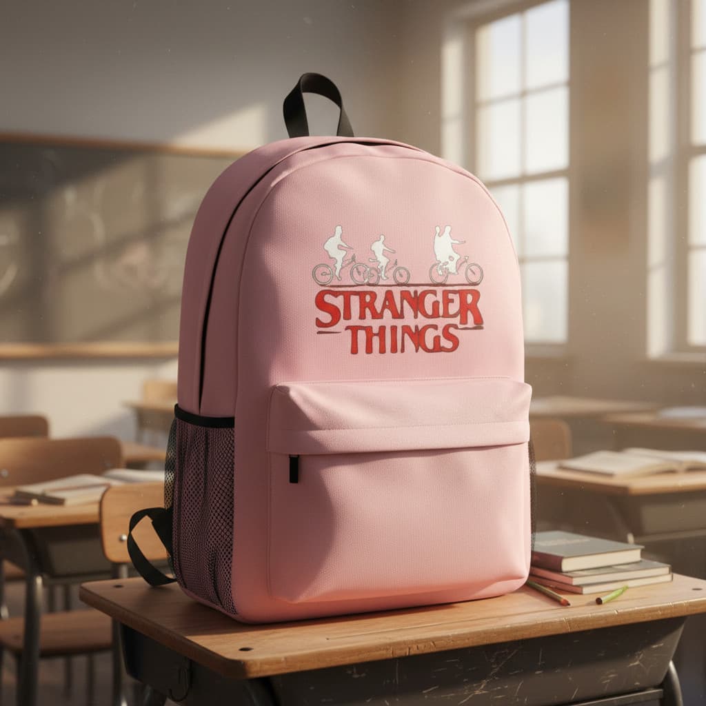 Mochila Stranger Things Escolar Universitaria Moderna Niki