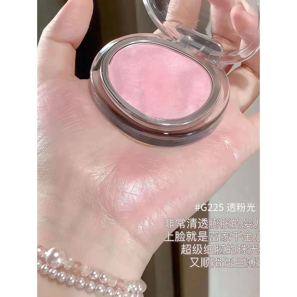 Coreano pérola água luminosa pele ~ encolher expansão cor Aurora Blush alto brilho brilho brilho Facial placa integrada