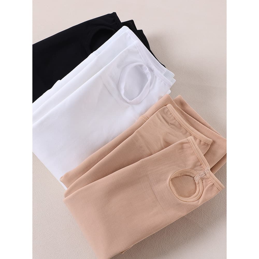 Leggings de lã de lã para meninas, cor de lã para pés, primavera outono, lã fina, perna nua para crianças