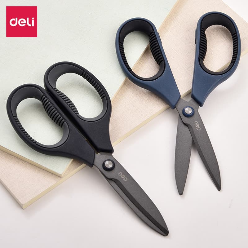 Tesoura poderosa para estudantes, faca de corte de papel artesanal, arte conveniente em aço inoxidável, sem ponta, segur