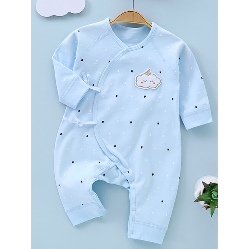 Macacão infantil primavera outono algodão puro mês inteiro roupas de bebê monge roupas desossadas dos desenhos animados