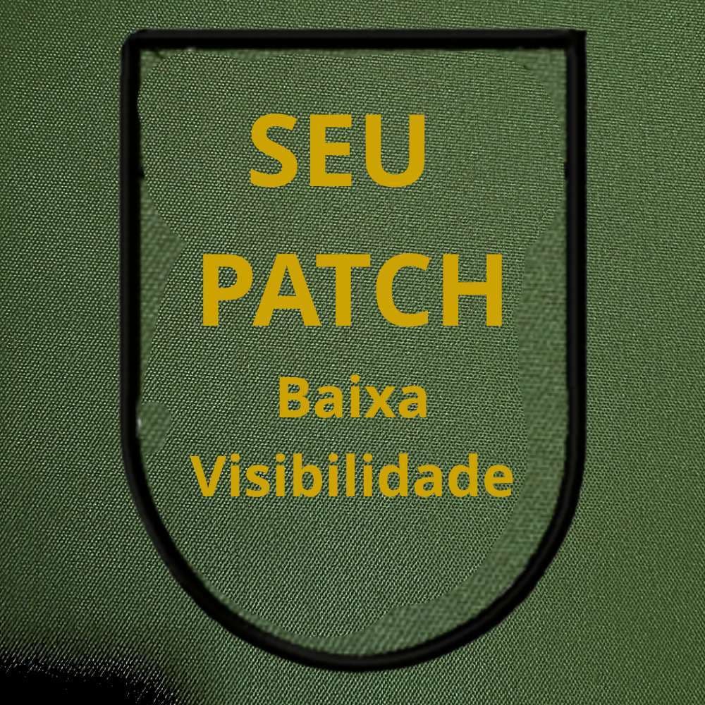Patch Bordado de Baixa Visibilidade