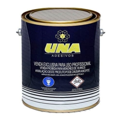 Cola De Contato 2,8kg Una Galão Mdf Mdp Marcenaria Grama Sintética