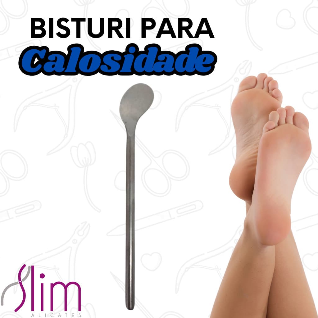 Espátula para Calosidade aço inoxidável