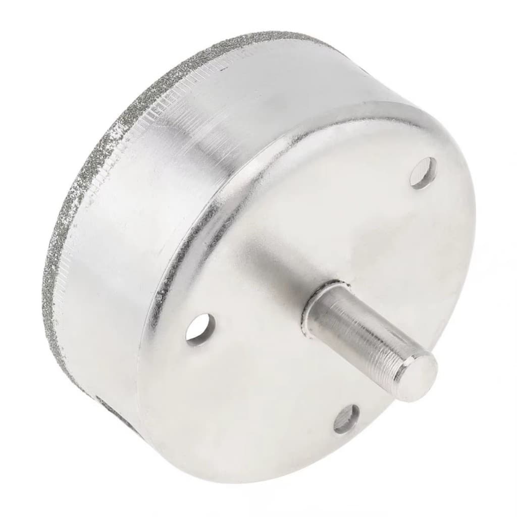 Broca Diamantada  Serra Copo Porcelanato Mármore Vidro- 80mm - 100mm- TOP Duradoura promo