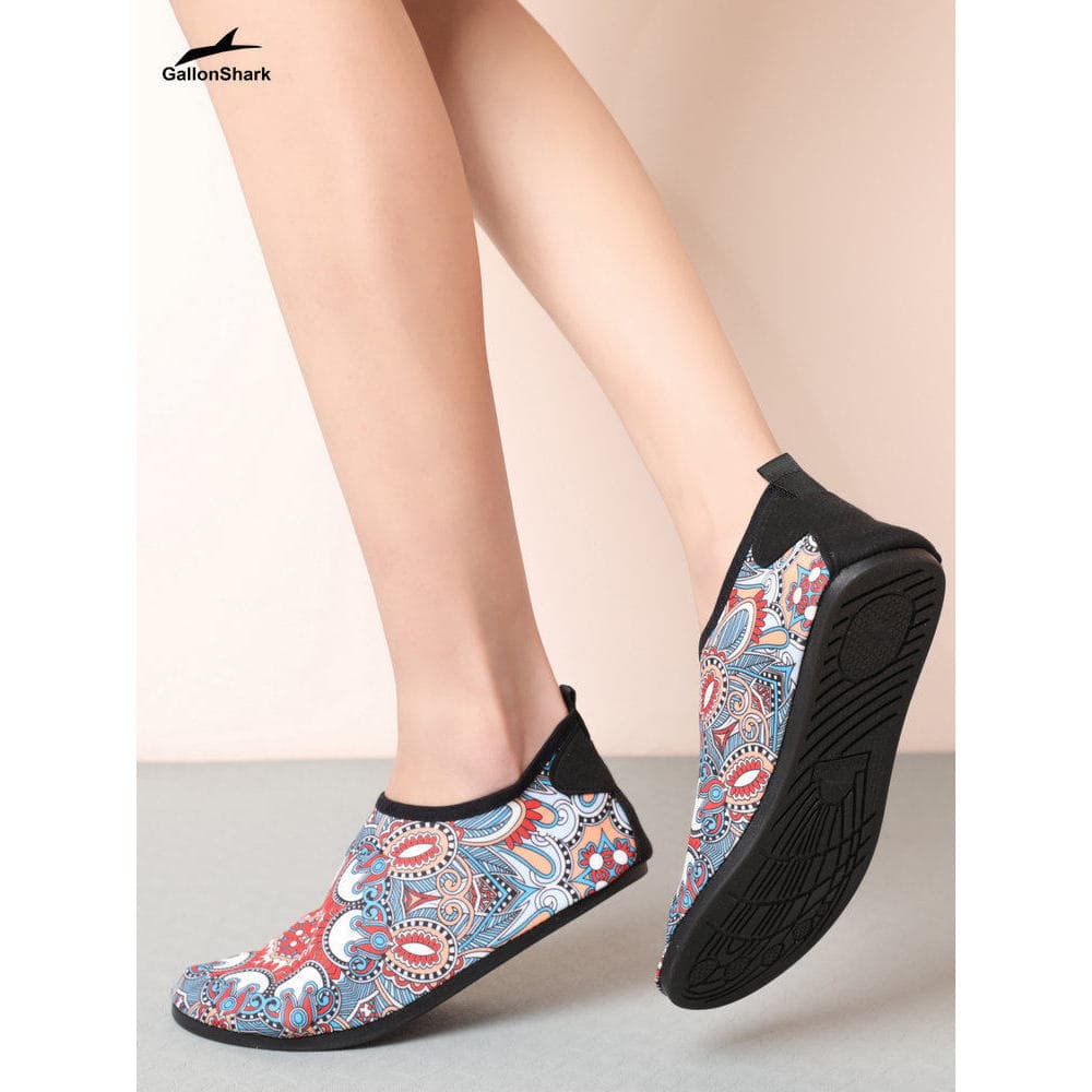 Goren Shark Indoor Fitness Shoes Mulheres Sola Macia Antiderrapante Mudo Esportes Pular Corda Pular Yoga Abrangente T