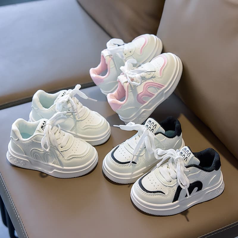 Crianças sapatos esportivos 2025 primavera outono novo estilo meninas sapatos sola macia tênis casuais sapatos de bebê m
