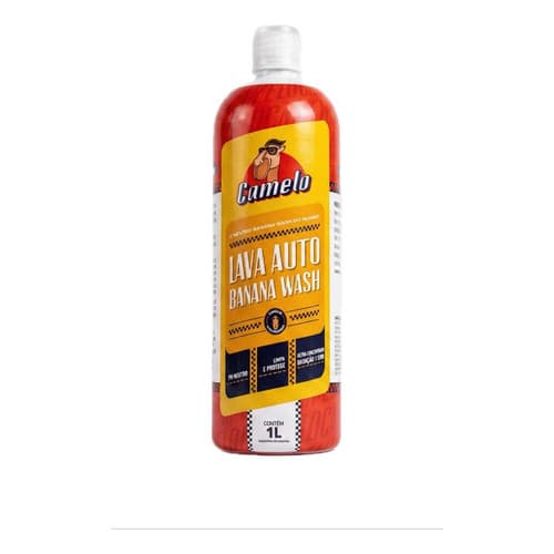 Shampoo Automotivo Ultra Concentrado Banana Wash 1L  | Limpa | PH Neutro | Brilho