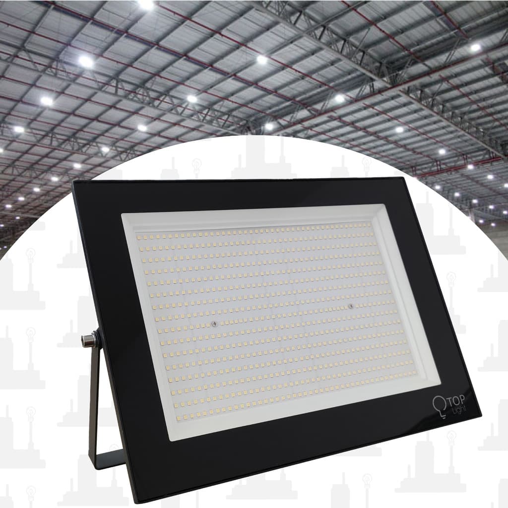 Kit 1, 2 Refletor 800w 1000w led holofote projetor ip67 Bivolt 110/220V Branco Frio 6500K