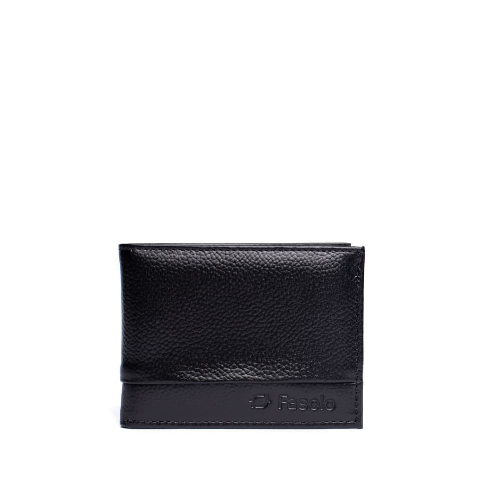 Carteira Masculina Fasolo K907143751 Couro Preta