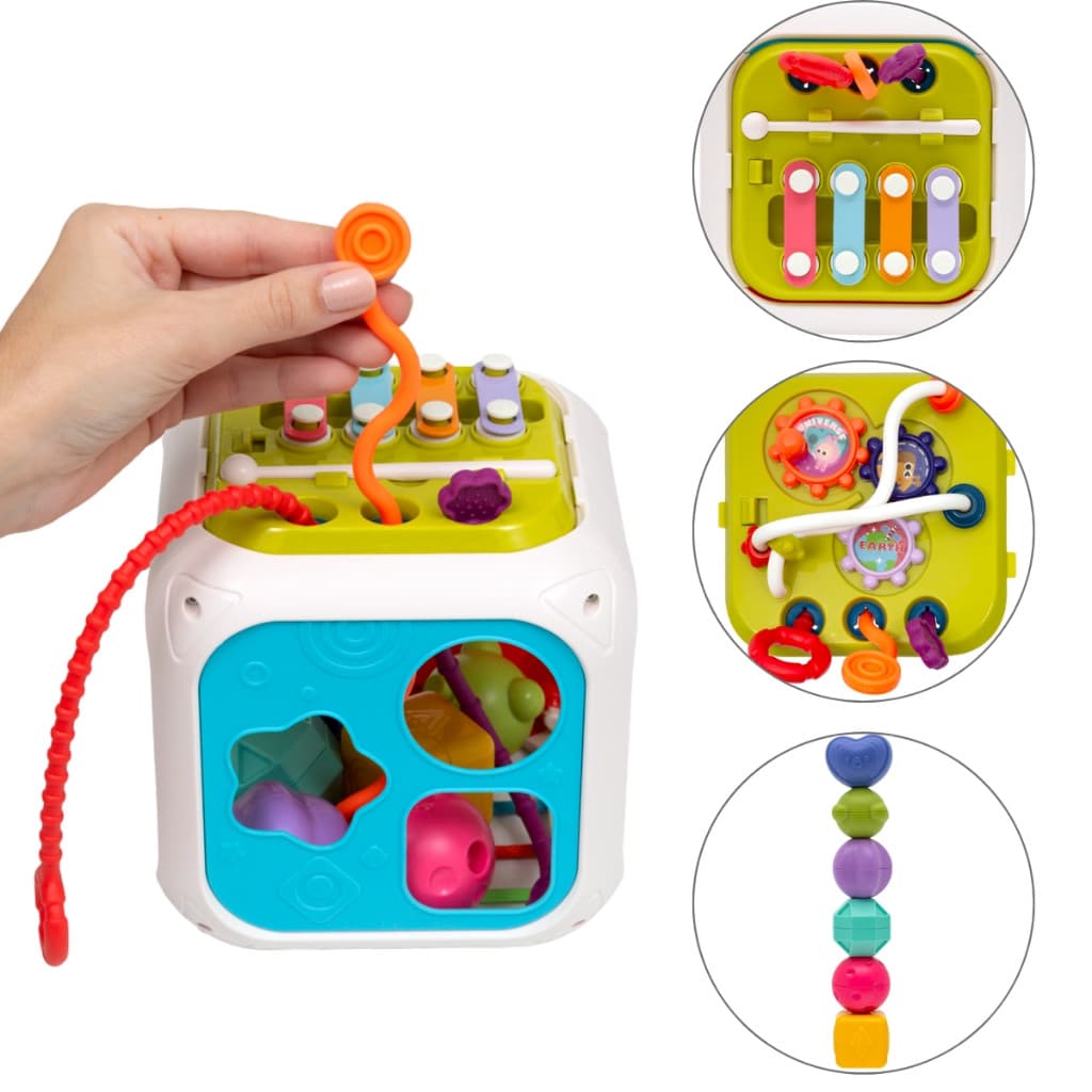 7 Em 1 Atividade Shap Classificação Brinquedo Montessori Brinquedos Educativos Das Crianças Atividades Corda Ensino Sens