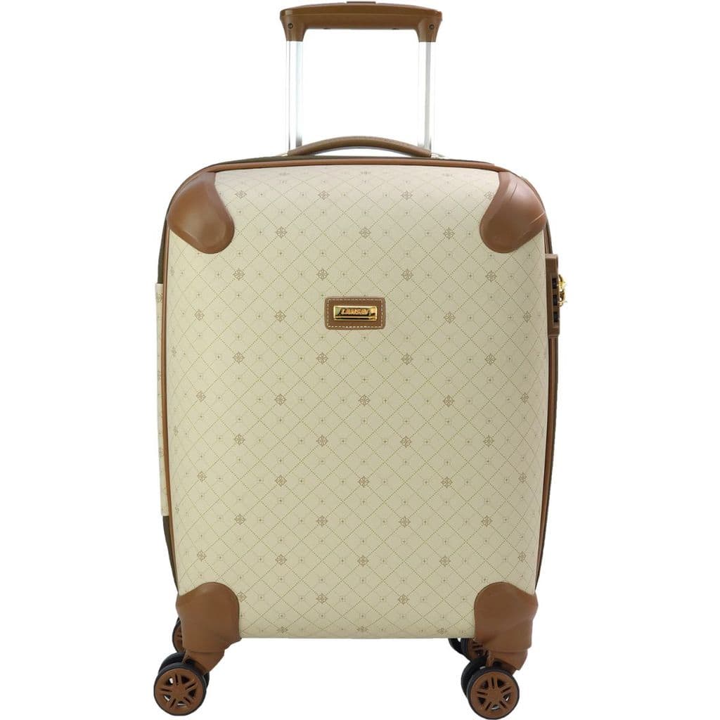 Mala de Viagem 10kg Pequena de Bordo Cadeado Tsa e Rodas Duplas 360º - Munique Gold - Lansay