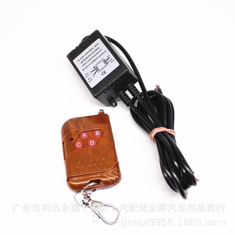 Controlador de luzes LED decorativas para carros, controlador de flash de freio, conversor de luzes LED estroboscópicas