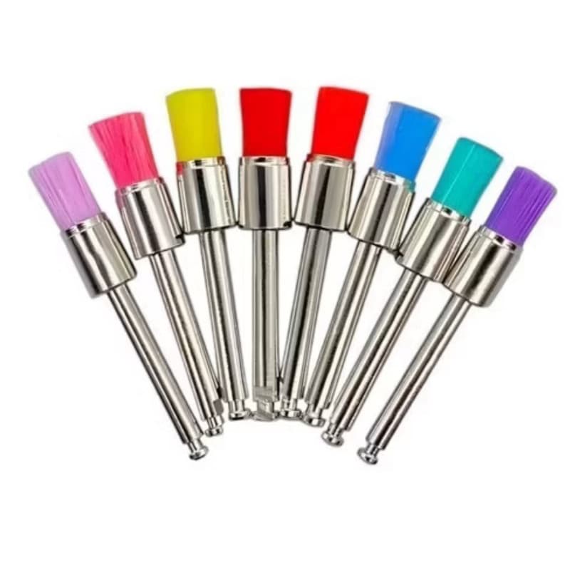 Kit Com 100 Escovas Dentárias Robinson Coloridas Macias