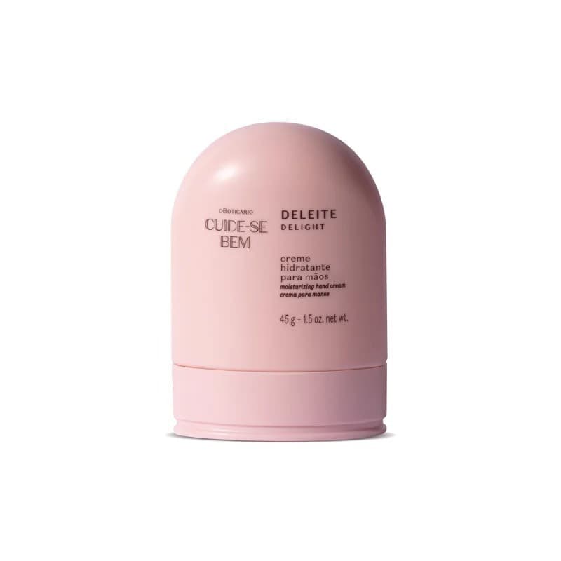Creme Para Mãos Hidratante Desodorante Cuide-se Bem Deleite 45g