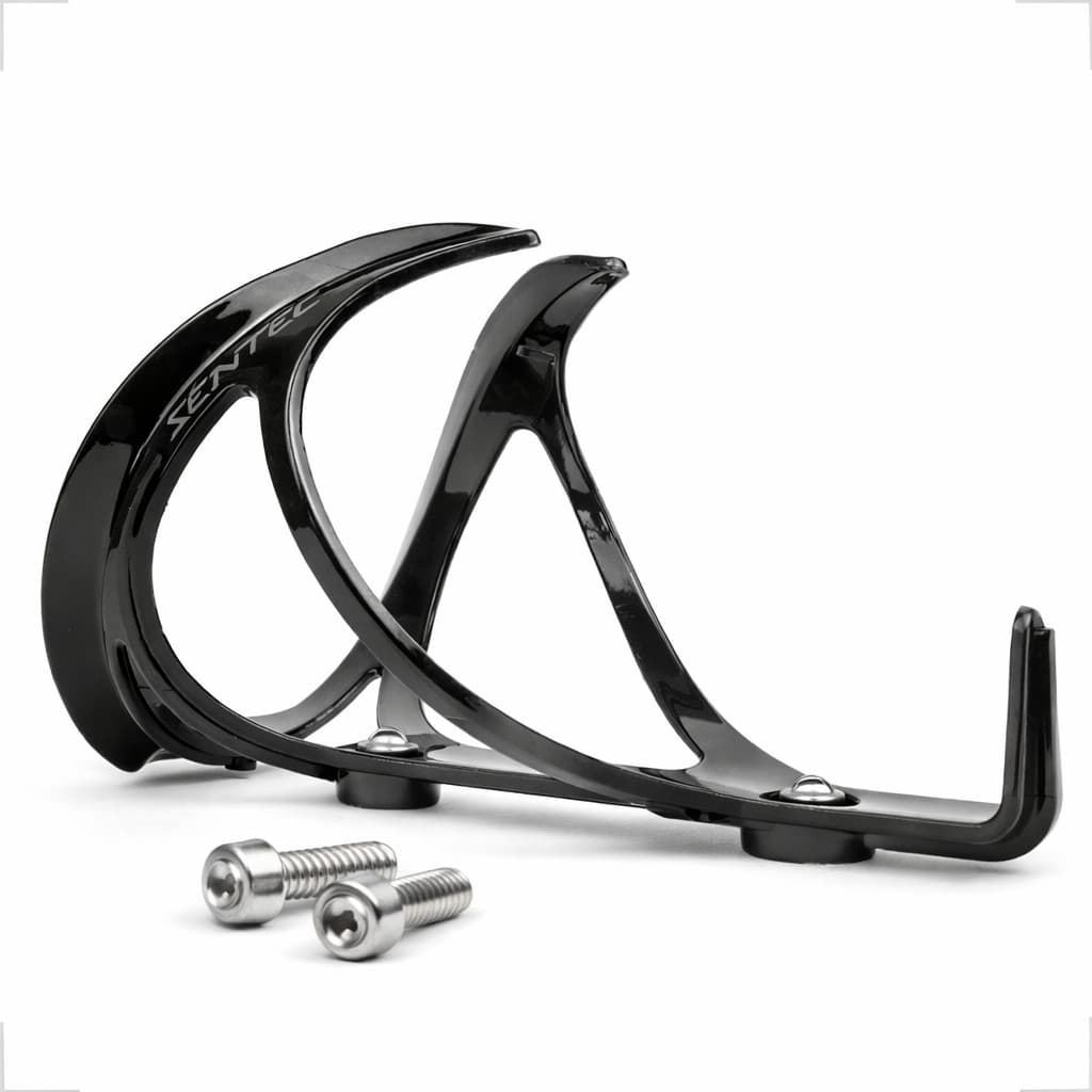 Suporte Caramanhola Bike Sentec Speed Nylon Carbon 30 Gramas