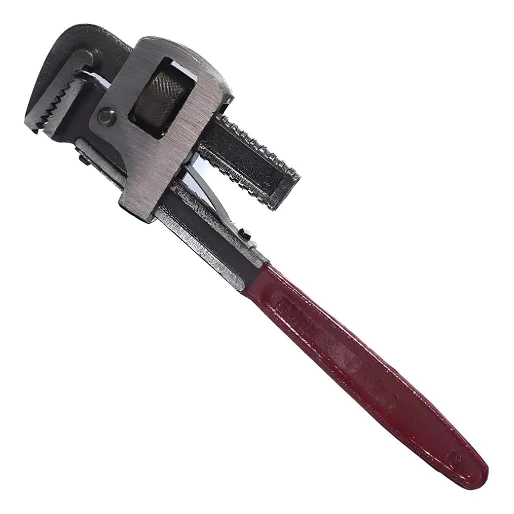 Chave de Grifo Stillson 12"  Aço Forjado, Mandíbulas Ajustáveis, Profissional para Encanamento