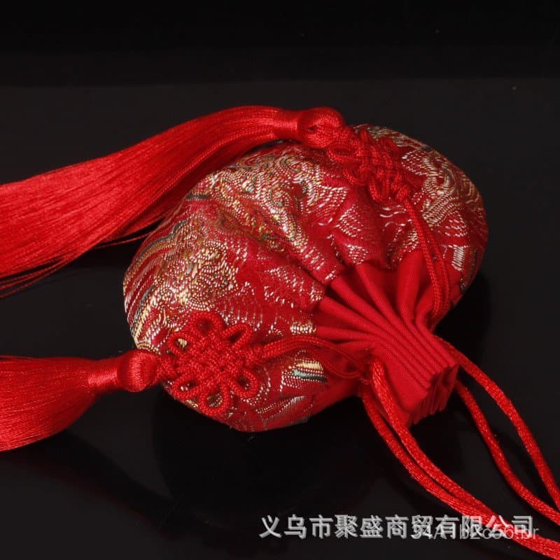 Sachês bordados à mão para o Festival do Barco Dragão, bolsas de fragrância de estilo antigo, bolsas portáteis de algodã