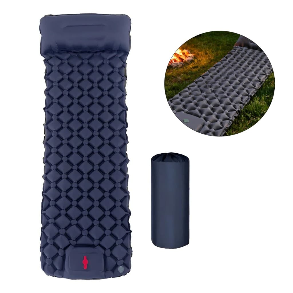 Colchonete Inflável Camping Colchão Ar Isolante Térmico Top