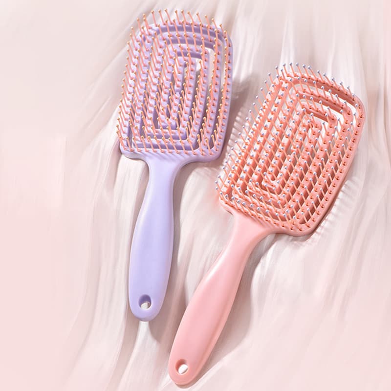 Pente De Cabelo Em Forma De Costela , Almofada De Ar Para Modelagem-Volume De Coroa Alta Bobina De Mosquito Curvo Grande