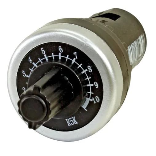 Potenciômetro 5k Rotativo Para Inversor 5k 22mm - Metaltex