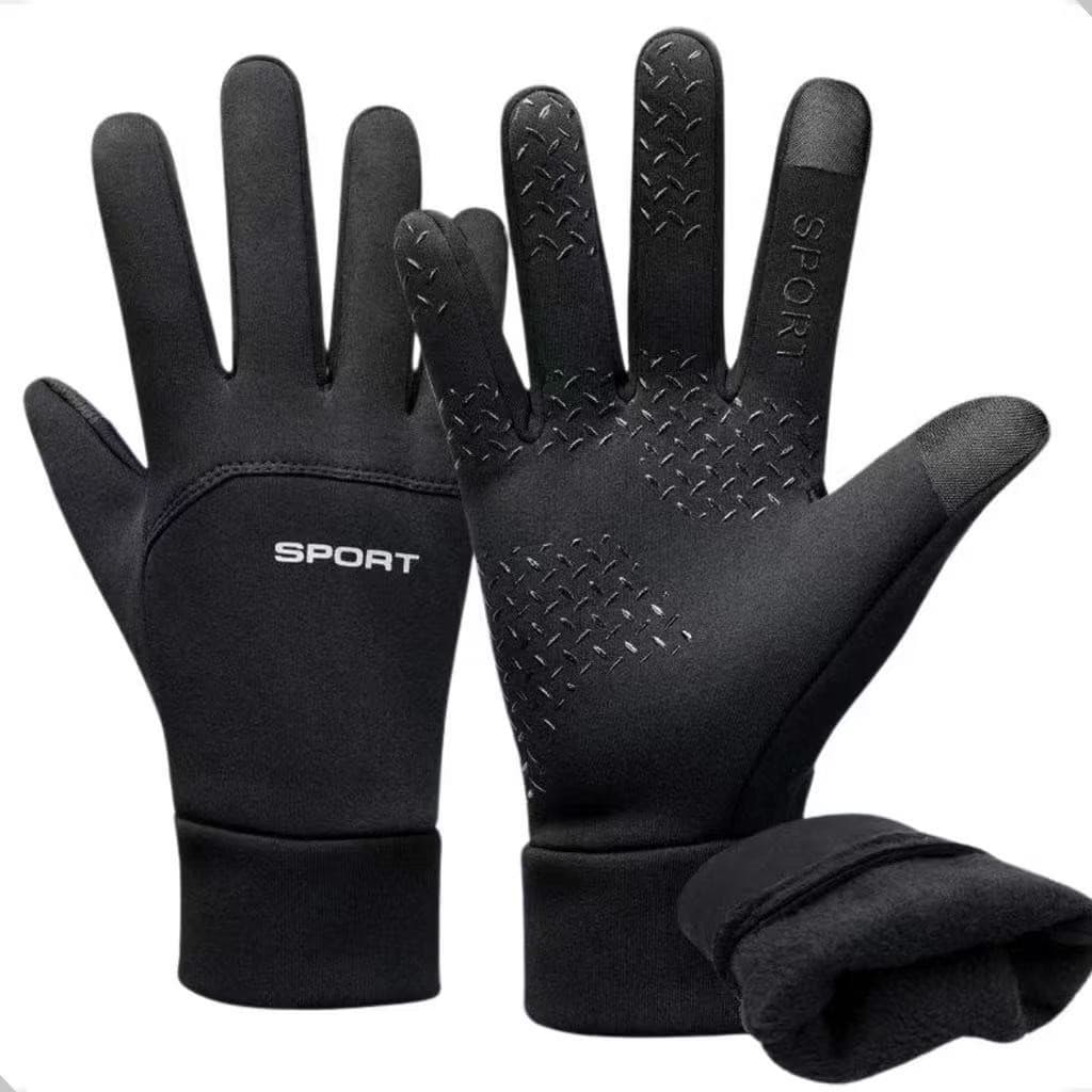 Luvas De Motociclista Impermeáveis Térmicas Com touch Screen E Bolso Antiderrapante