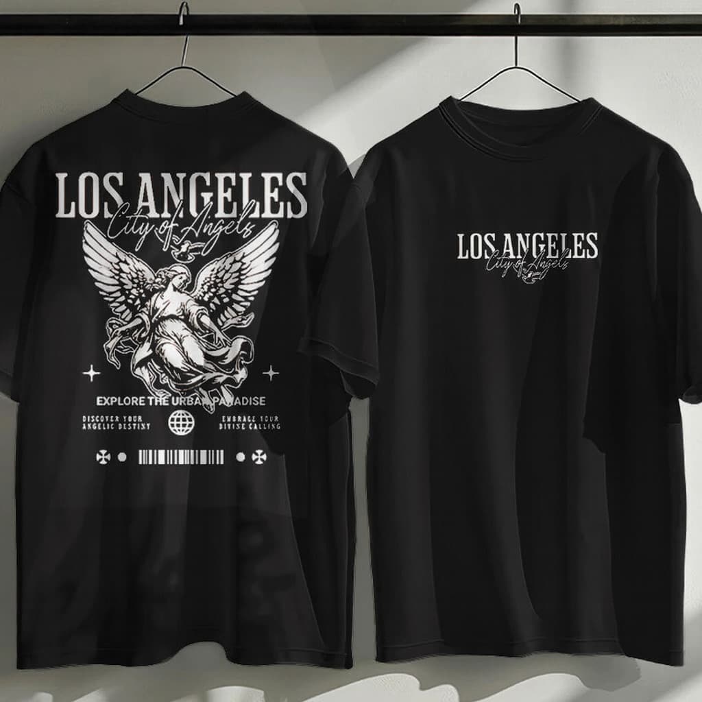Camisa Camiseta Unissex Los Angeles Angel StreetWear Qualidade Premium Despache Rapido Atendimento 24 Horas