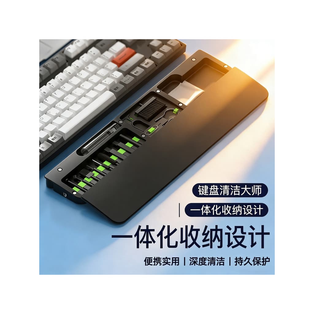 Ferramenta de limpeza de teclado Kit de limpeza Ferramenta de limpeza de teclado mecânico Computador Cola macia Limpeza