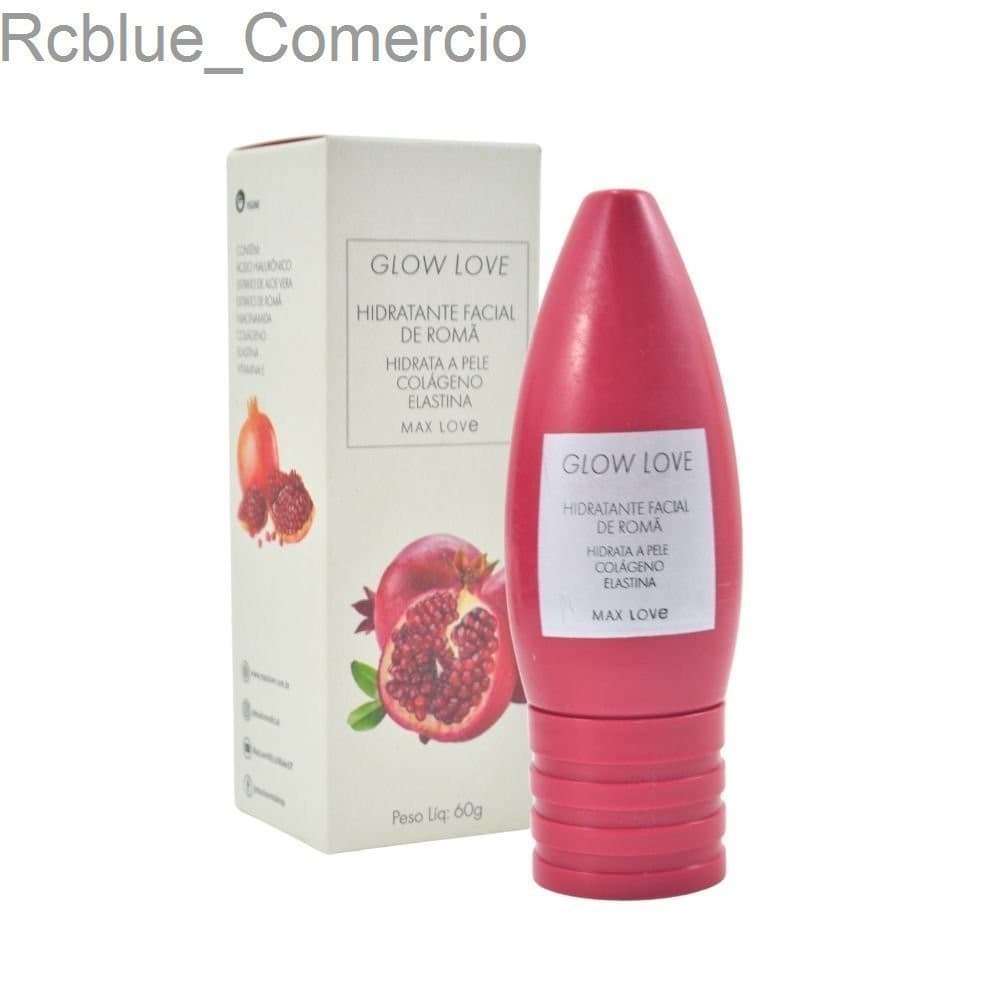 (V)Hidratante Facial Glow Love Romã Max Love