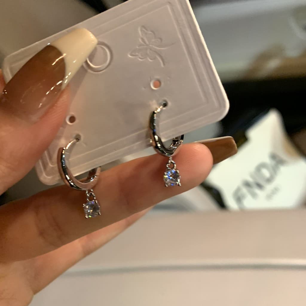 Não é necessário remover brincos pequenos ao dormir, design exclusivo com estilo moderno e sofisticado, modelo popular o