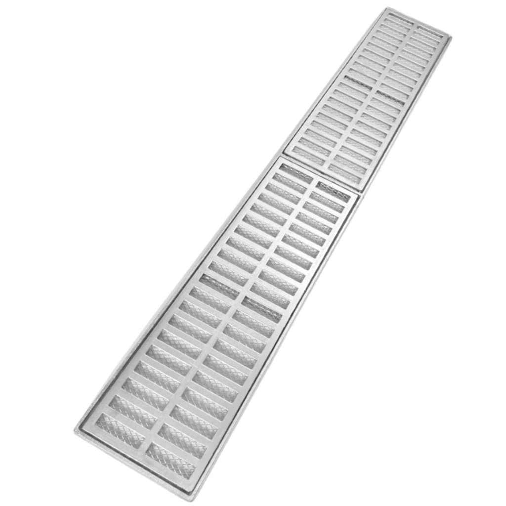 Grelha Ralo Slim 15x100 Aluminio Suporte com Tela