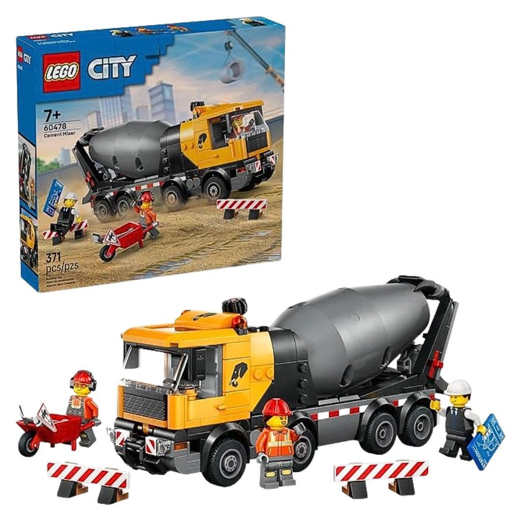 Lego City Caminhão Betoneira 371 Peças - Lego