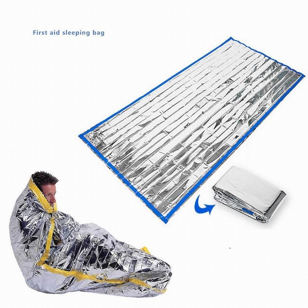 Tenda salva-vidas ao ar livre Kit de emergência de terremoto com temperatura Anti-perda Cobertor salva-vidas para sobrev