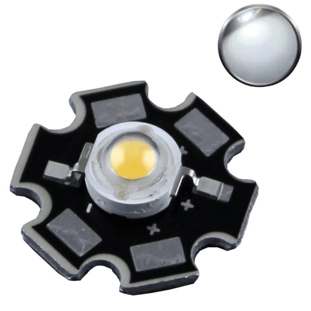 Kit Led Chip 3w Branco Frio Quente Natural 3x 5x 10x 20x 6000-30000k 3500k Aquario Iluminação Coral