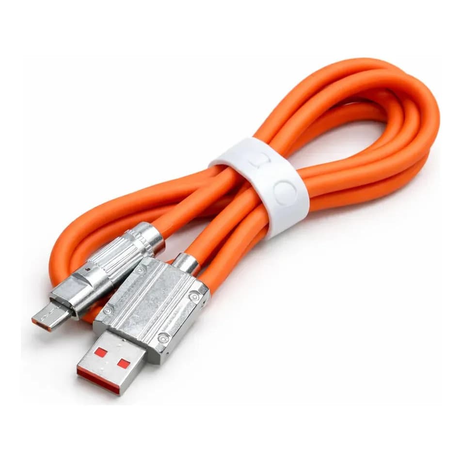 Cabo Carregamento Rápido E Dados Usb - Micro Usb 5a 1 Metro