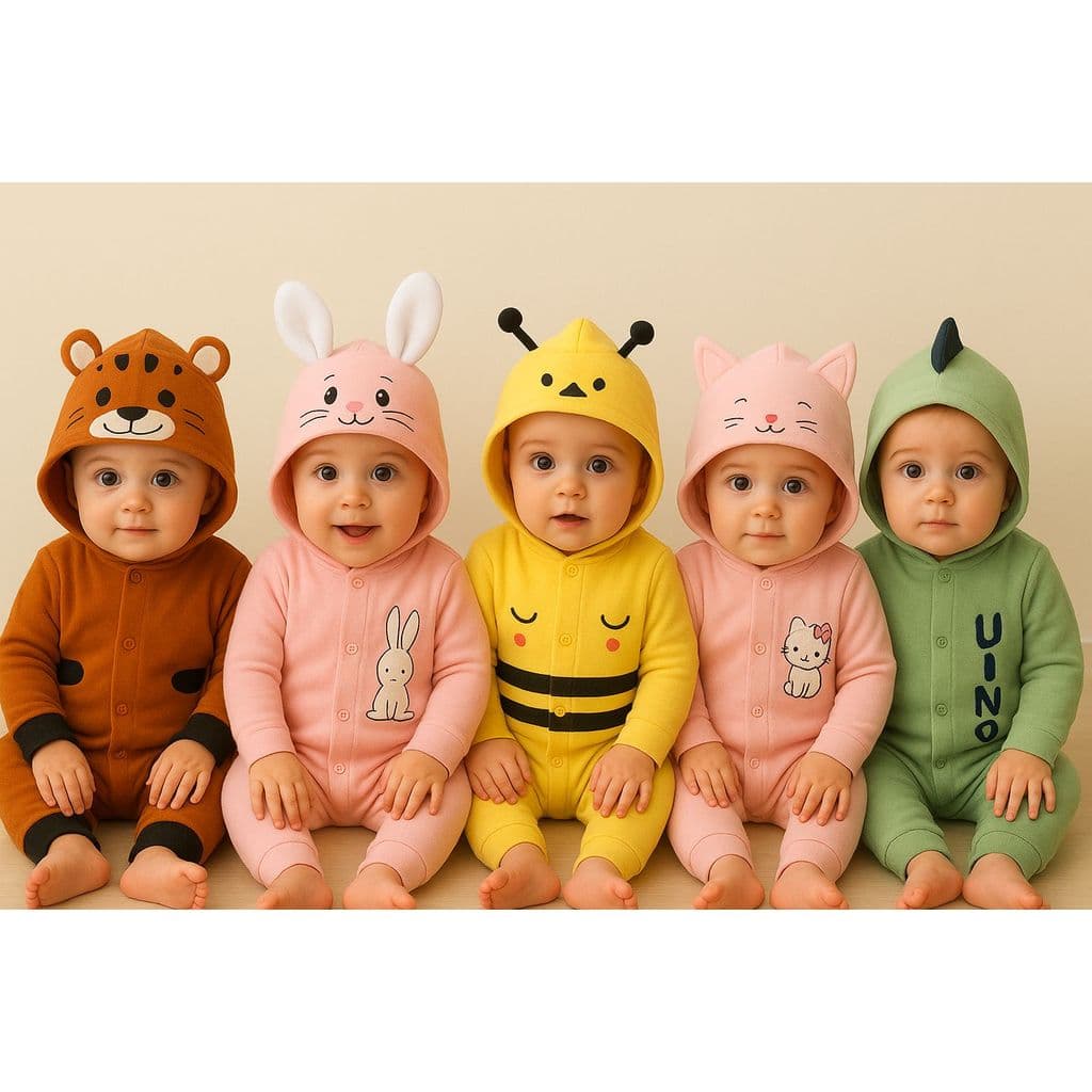 Macacão Infantil/Bebe 100% algodão Confortável Delicado Quentinho Inverno Meia Estação Promoção Frio