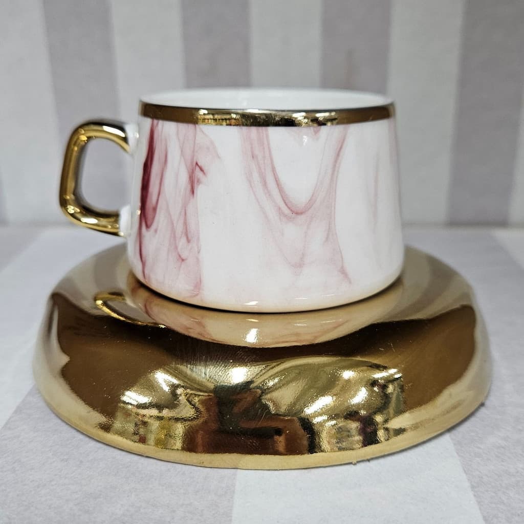 Conjunto Para Cafezinho Estilo Sofisticação 12 Peças