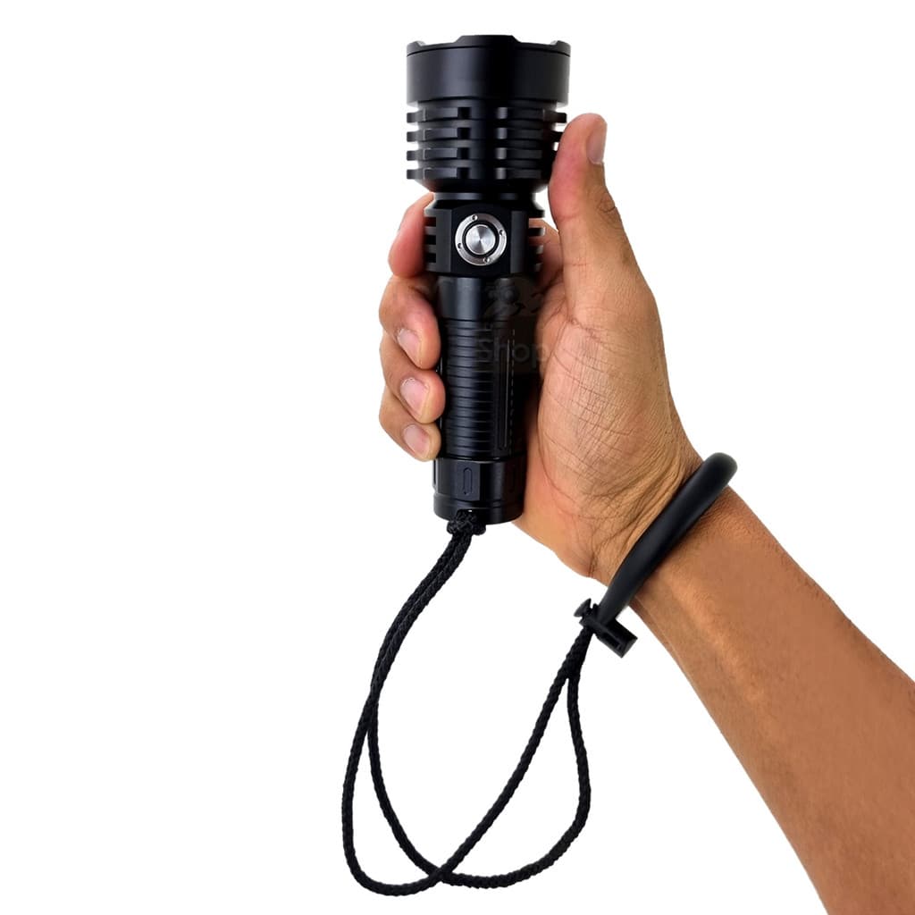 Lanterna Mergulho Profissional Led P90 IPX8 USB 10hrs de Luz EC-6450