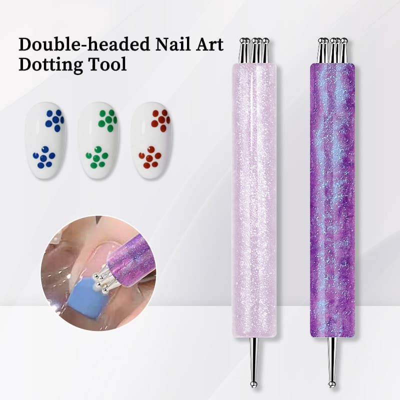5 Pétalas Flor Prego Pontilhando Caneta Arte Do Acrílico Strass Marmorização Desenhar Pintura Canetas Ferramenta