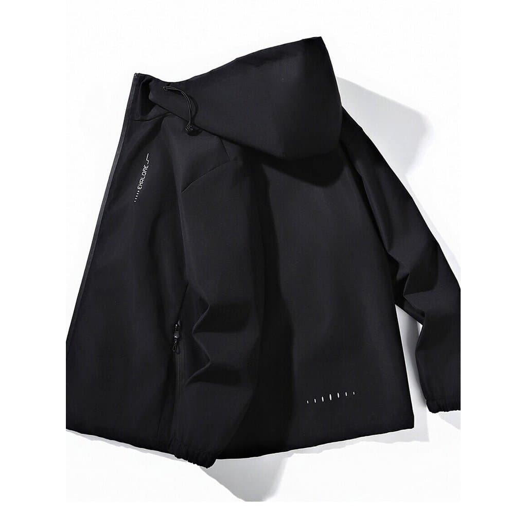 Primavera outono jaqueta masculina na moda All-Match jaqueta com capuz moda masculina Casual fino solto roupas superiore