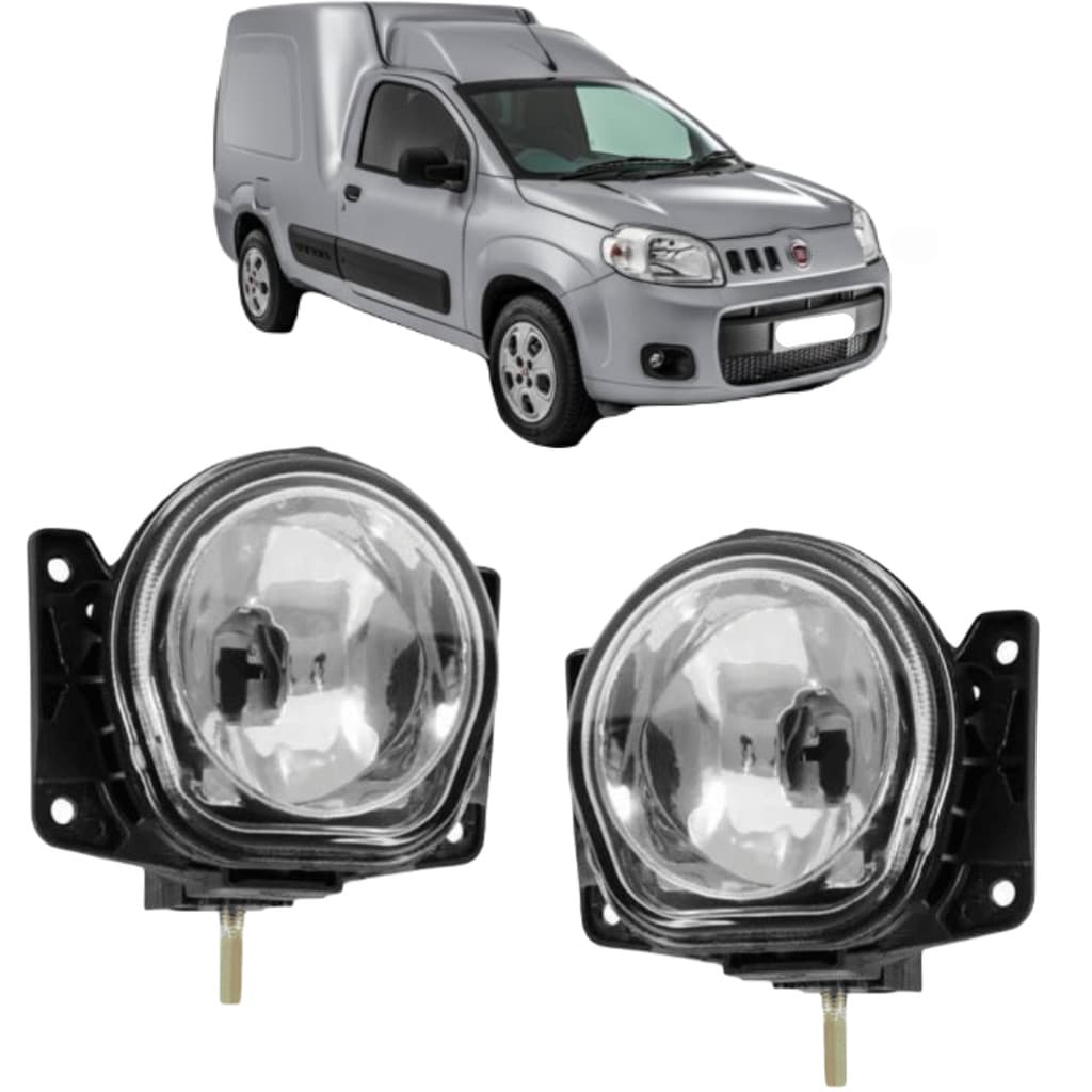 PAR FAROL MILHA FIAT FIORINO 2014 A 2021