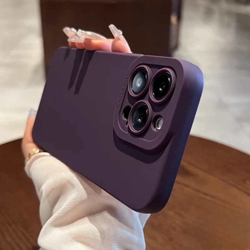 Capa De Silicone Fosco Para Meizu 21 20 Pro Note 16 , Simples De Negócios , Lente Multicolorida , Proteção Câmera , Emba