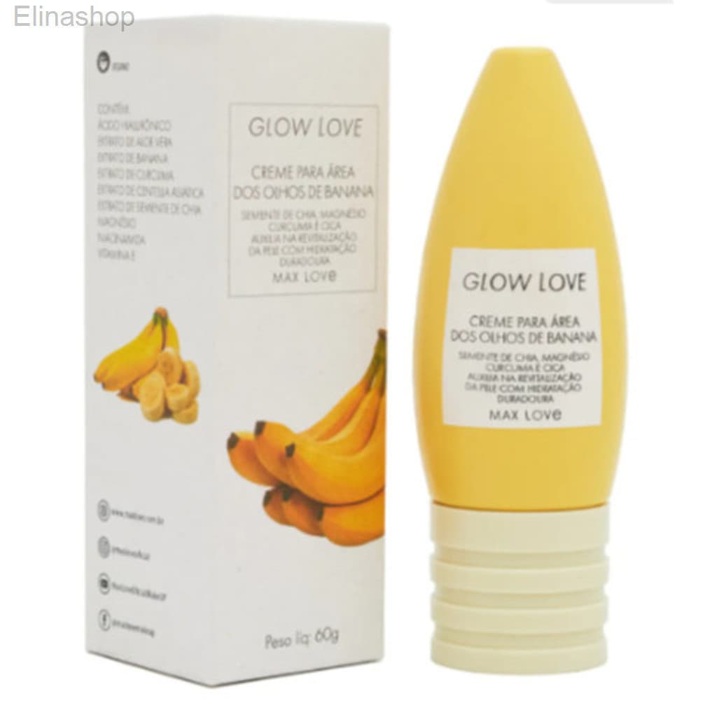 (V)Creme Para Área dos Olhos de Banana Max Love 60gZH5B