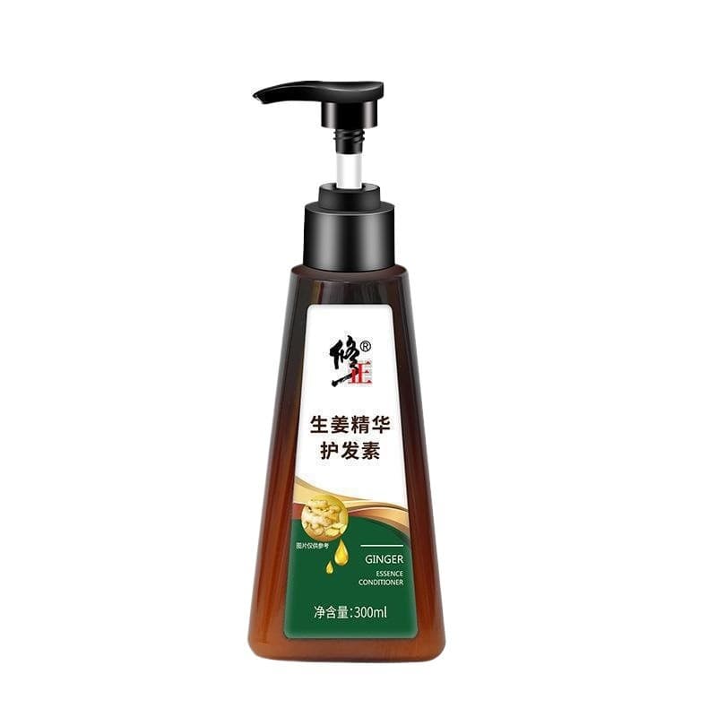 Condicionador de essência de gengibre corretor Polygonum Shouwu cabelo macio nutritivo raízes de cabelo suave brilhante