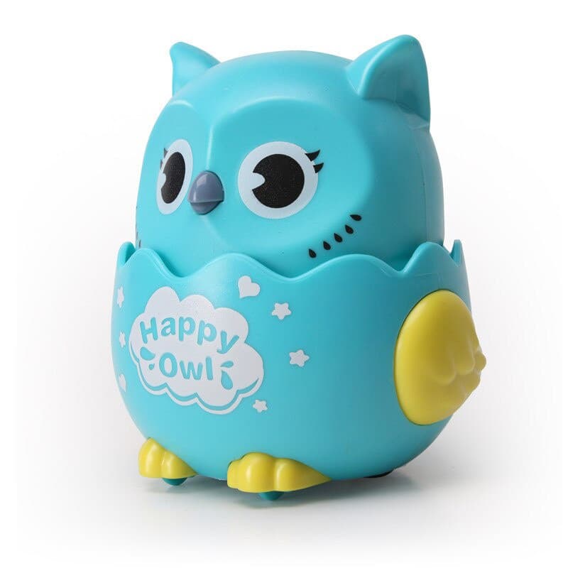 Brinquedos para Animais de Estimação: Brinquedo Engraçado para Gato em Forma de Coruja, Mecânico de Pressão, Deslizante,