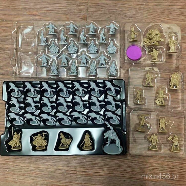 Massacre Sem Fim Zombicide Zumbi Cerco Peste Negra Modelo de Soldado Fantasia Morto-Vivo Jogo de Guerra Xadrez RPG EAM7