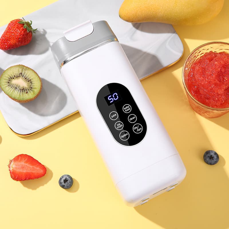 Liquidificador Portátil 12 Lâminas Recarregável Alta Potência, Tritura Gelo e Frutas
